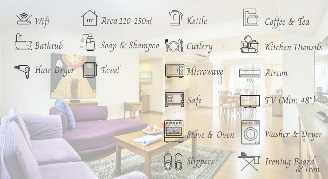 Bangkok Shortstay, 2-3Br Sukhumvit Kültér fotó